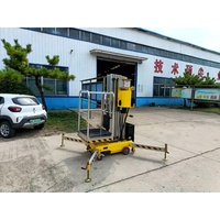 TERLION TRWP1-6 Plateforme de travail aérien électrique hydraulique à mât vertical en alliage d'aluminium de 8,2 m, vente directe usine, pour le commerce de détail