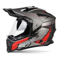 Casco de Motocross Integral Personalizado de Fábrica, ABS, Homologado por DOT y ECE, Nuevo, Talla XL, Embalaje en Caja