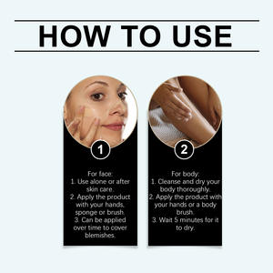 Vente en gros Correcteur liquide Haute Définition Imperméable Longue Durée Crémeux Correcteur Vegan OEM Couverture Complète - Product Image 5