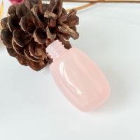 Tube de gloss à lèvres personnalisé, rose, imprimé sur mesure, emballage cosmétique unique en stock