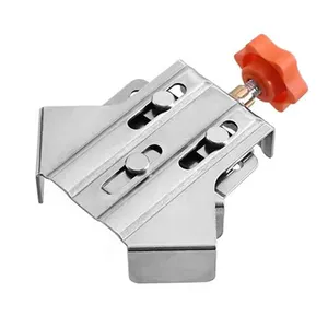 hot selling Adjustable Single Handle 90 degree Right Angle Clamp Stainless Steel Close End Corner Clamp