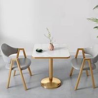 Meubles de salon, table à manger simple avec chaises roses, prix de gros, table et chaises de jardin personnalisées de petite taille.