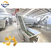 Ligne de Production Automatique de Chips de Pommes de Terre Fraîches Coupées 500kg/h pour Chips de Type Lays, Pringles, Jacker, Walkers, Chipsy – Prix