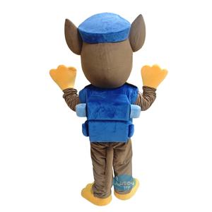 Disfraz de Felpa de Perro Blanco Mascota Personaje de Película - Product Image 6