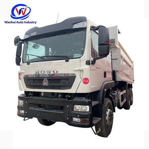 Camion benne d'occasion Sinotruk HOWO TX 6x4 371HP <span class=keywords><strong>Euro</strong></span> 5 Weichai, 10 roues, conduite à gauche, pour transport de sable minier, benne à plateau, usage intensif - Product Image 1