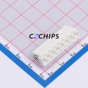 WAFER-VH3.96-8PZZ-W Wire-to-Board Pin Header Through hole Component (THT),P=3.96mm Connector 1x8P 3.96mm Through Hole VH - Product Image 2