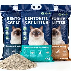 Fabrika Doğrudan Satış OEM Yüksek Kaliteli Çevre Dostu Hızlı Topaklanan Az Tozlu Yüksek Emici Düzenli Pelet Küresel Kedi Kumu - Product Image 1