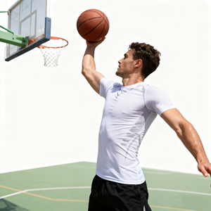 Camiseta deportiva con estampado de diseño de logotipo personalizado para hombre, camiseta transpirable de secado rápido para gimnasio, correr, culturismo, Camiseta deportiva para hombre - Product Image 1