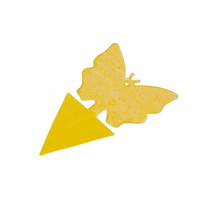 Vliegenvanger met kleeflaag voor fruitvliegen, binnen, insecten, kleefplaat, sticker