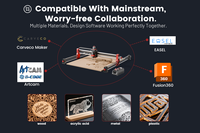 TTC-H40 500W Máquina CNC Automática para Tallado de Madera con PLC ATC, Vacío, Eje Único, Compatible con Mach3, Origen Shenzhen