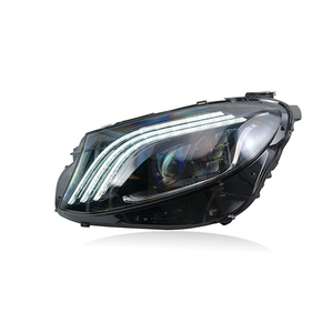Ensemble de phares à LED pour Mercedes-Benz Classe C W205 (modèles 2016-2020) |   Style OE amélioré avec DRL 12V, nouveau 6000K 36W 6000 lm - Product Image 2
