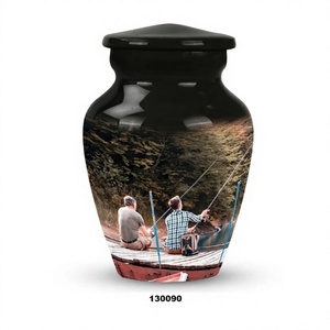 โกศพ่อและลูกใส่เถ้ากระดูกพร้อมถุงกำมะหยี่ฟรี - Product Image 1