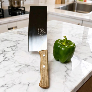 Xiaokangzi Stainless Steel Kitchen Knife 18.7 Cm Hand Forged Blade Wood Handle For Meat Vegetable Cutting - Product Image 1