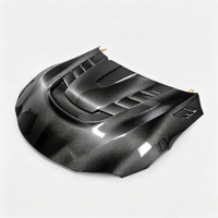 Capot avant personnalisé style VS en fibre de carbone véritable pour A90 A91 MK5, kit carrosserie avec ailes moteur, vis neuves incluses