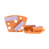 PanGu Promotion : Patins de meulage trapézoïdaux en béton OEM haute dureté, disques abrasifs pour meuleuses - Vente en gros