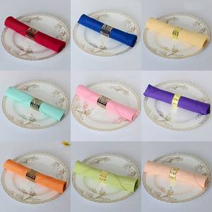 Hotel y uso doméstico desechable barato restaurante Mesa servilleta <span class=keywords><strong>cena</strong></span> Mesa ropa boda poliéster servilleta - Product Image 1