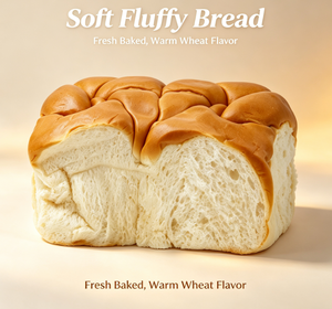 <span class=keywords><strong>Pane</strong></span> Fresco di Grano Tenero Fermentato Naturalmente, Sapore Dolce di Cereali, Basso Contenuto di Grassi, Senza Additivi Artificiali, Facile da Digerire - Product Image 5