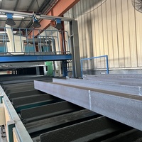 Línea de pintura automática de estructura de acero Yeed para componentes de estructura de viga H Beam I