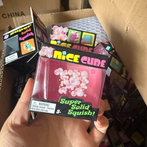 Nuevo Needoh Cubo de Hielo Marmoleado de Azúcar de Malta, Cubo Antiestrés, Juguete Sensorial Blandito - Product Image 5