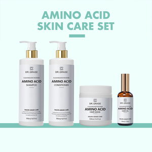 Set de Champú y Acondicionador con <span class=keywords><strong>Amino</strong></span>ácidos Suaves, Sin Sulfatos, Marca Privada, Orgánico, Natural, Kit de Reparación Capilar, Venta al Por Mayor, OEM - Product Image 1