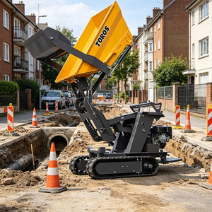 Mini-dumper à chenilles TOROS : structure robuste, longue durée de vie pour les entrepreneurs européens sur le marché européen - Product Image 4