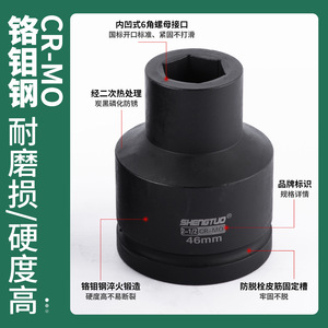 Manchon de clé hydraulique Shengtuo 120 mm 2-1/2 en acier Cr-Mo pour outils hydrauliques - Product Image 5