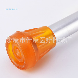Muletas Dobles de Aleación de Aluminio, Altura Ajustable de 115-135 cm, para Adultos, Ayuda para Caminar - Product Image 3