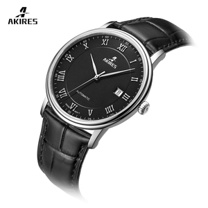 Akires orologio meccanico automatico ETA 2824 movimento Ultra-sottile cinturino 20mm cinturino in pelle nuovo Business orologi da polso - Product Image 3
