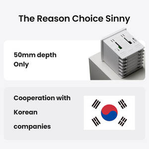 Termostato Sinny TX4 de Alta Precisão 48*96 K J Entrada Relé SSR Garante Controle Preciso e Responsivo Lógica Programável - Product Image 2