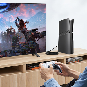 Carcasa Protectora de Alta Calidad para <span class=keywords><strong>PS5</strong></span> Pro, Fabricada en ABS Negro con Acabado Mate Impreso con Aceite, Antiarañazos y Antihuellas - Product Image 6