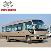 ANKAI Brand New Euro V Coaster Minibus 24 + 1 Seater Diesel Engine Tour Bus with RHD LHD