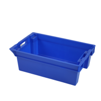 Contenitori in Plastica Impilabili Personalizzati per Alimenti, Scatole per Logistica con Logo Stampato, per Conservazione di Carne e Verdure