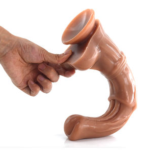 Mainan Seks FAAK Produk Inovatif Penis Ganda 2021 Dildo Bentuk Hewan Penis Kuda Dengan Suction Cup Stimulasi Vagina Wanita - Product Image 4