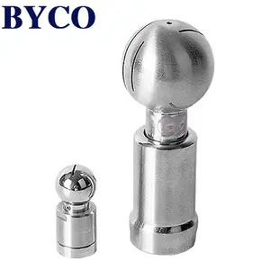 BYCO-Bola de pulverización rotativa sanitaria para tanques pequeños, acero inoxidable, CIP, 316L