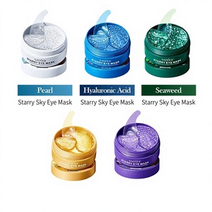 Maschera Occhi Idratante SADOER al Collagene di Semi d'Uva, Design Cielo Stellato, Logo Personalizzabile, per Tutti i Tipi di Pelle - Product Image 5