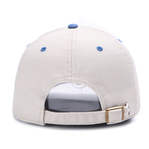 Mũ bóng chày cotton 6 mảnh chất lượng cao, thêu tay logo phong cách châu Âu và Mỹ, dành cho nam và <span class=keywords><strong>n</strong></span>ữ - Product Image 3