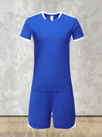 Ensemble de football personnalisé, sublimation intégrale, dernier design, maillots de football 100% polyester