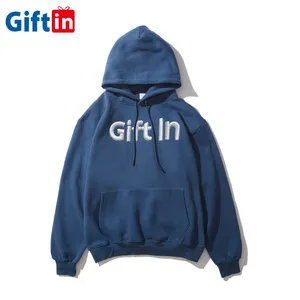 High Quality Manufacturers Plain Plus Size 60 Cotton 40 Polyester Mens Hoodies With Hidden Pockets Custom