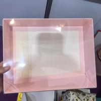Transparente Kuchen- und Backboxen mit Klarsichtdeckel Durchsichtige Geschenkverpackungsbox