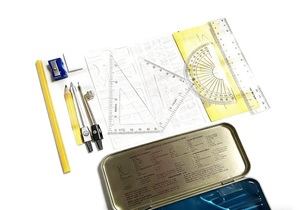 Lot de 13 pièces de matériel scolaire et de géométrie portable à prix de gros pour la rentrée des classes, idéal pour l'école et le bureau - Product Image 3