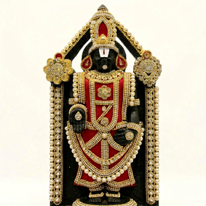 Statue d'artisanat artistique en résine plaquée or, représentant un dieu hindou, décoration religieuse pour la maison et la table - Product Image 1