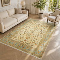 Tapis persan en polyester de Dubaï, fabrication mécanique, imprimé en 3D, sur mesure, pour la décoration intérieure, vente en gros d'usine 0114