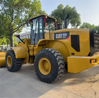 Chargeuse sur pneus Caterpillar 950GC d'occasion, chargeuse frontale CAT 950 GC d'origine, matériel de terrassement de construction en stock