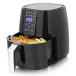 Freidora de aceite Air <span class=keywords><strong>Airfly</strong></span> 5 litros nuevo WiFi caliente inteligente Acero inoxidable 5l puerta francesa freidoras de aire digitales eléctricas hornos - Product Image 6