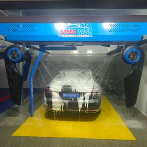Machine de lavage de voitures électrique sans contact en acier, mobile, 24h/24 et 7j/7, autonome, économe en énergie, économique, nettoyage à haute pression 100 bars - Product Image 3