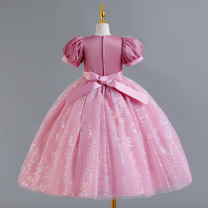 X-8857 Birthday Kids Clothes <strong>Girl</strong> Child <strong>Dress</strong> Frock Designs High Quality Elegant Princess <strong>Dresses</strong> <strong>for</strong> Kids - Product Image 2