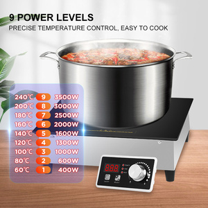 Điều Khiển Từ Xa Bếp Cảm Ứng Bếp Hob Tích Hợp Đơn Burner Được Xây Dựng Trong Cooktop Cảm Ứng - Product Image 4