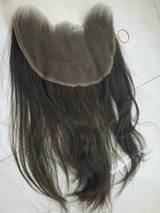 Prix de gros 100% cheveux vietnamiens vierges pour fermeture vague de corps non transformés 13x4 13x6 dentelle transparente - Product Image 2
