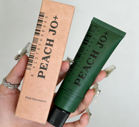 Crème pour les mains minimaliste PEACH JO+ à la pêche avec parfum de thé au dragon de jade - Hydratante et nourrissante