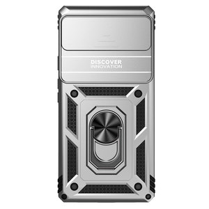 Fundas de teléfono para Google <span class=keywords><strong>Pixel</strong></span> <span class=keywords><strong>10</strong></span> 9 8 <span class=keywords><strong>7</strong></span> 6 <span class=keywords><strong>Pro</strong></span> XL 5G 8A 7A 6A Fundas con soporte resistente Soporte de anillo Cámara deslizante Funda para teléfono móvil - Product Image 3